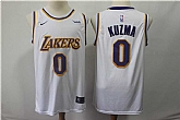 Lakers 0 Kyle Kuzma White 2018 19 Nike Swingman Jersey,baseball caps,new era cap wholesale,wholesale hats
